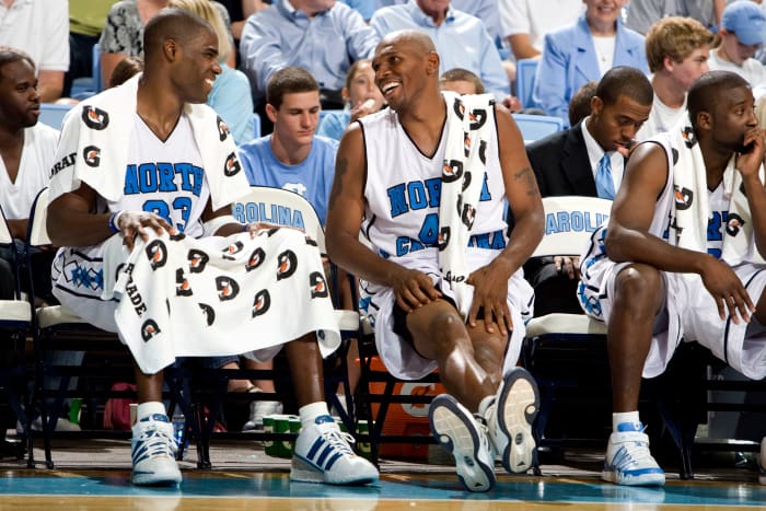 UNC basketball forward Jerry Stackhouse